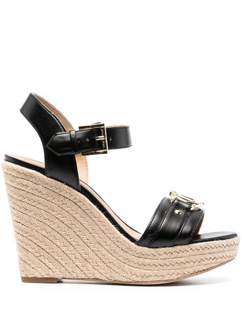 michael kors rory wedge espadrille|michael kors denim wedges.